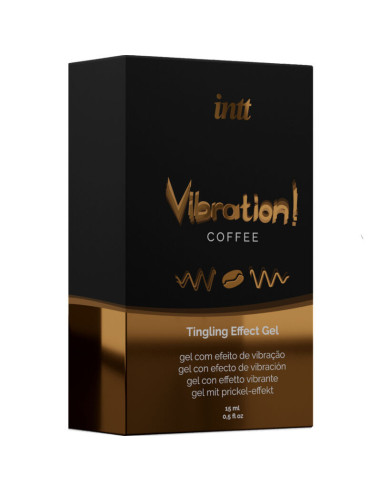 INTT - POWERFUL INTIMATE STIMULANT LIQUID VIBRATING GEL COFFEE 15ML