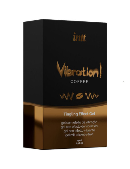INTT - POWERFUL INTIMATE STIMULANT LIQUID VIBRATING GEL COFFEE 15ML