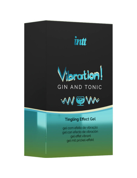 INTT - POWERFUL INTIMATE STIMULANT LIQUID VIBRATOR GEL GIN and TONIC 15ML