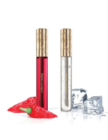 BIJOUX - PACK DUO GLOSS FOR HOT and COLD NIPPLE