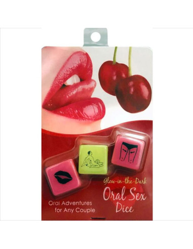 KHEPER GAMES - ORAL SEX DICE GAME WITH GLOW IN THE DARK