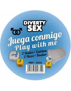 DIABLO PICANTE - DICE GAME PLACE POSITIONS FOR MEN WITH CUP