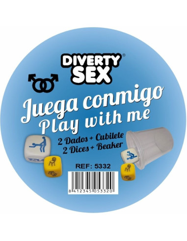 DIABLO PICANTE - DICE GAME PLACE POSITIONS FOR MEN WITH CUP