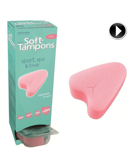 JOYDIVISION SOFT-TAMPONS - ORIGINALŪS MINKŠTI TAMPONAI 10 VIENETŲ