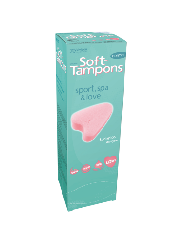 JOYDIVISION SOFT-TAMPONS - ORIGINALŪS MINKŠTI TAMPONAI 10 VIENETŲ