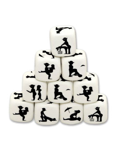 DIABLO PICANTE - WHITE POSING DICE