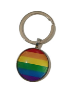 PRIDE - LGBT FLAG KEYCHAIN