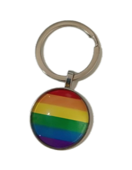 PRIDE - LGBT FLAG KEYCHAIN