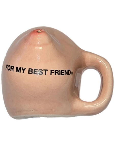 DIABLO PICANTE – BREAST MAGNET ON A CERAMIC MUG “FOR MY BEST FRIEND”