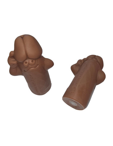 DIABLO PICANTE - WPENIS SHAPED WHISTLE IN BROWN COLOR