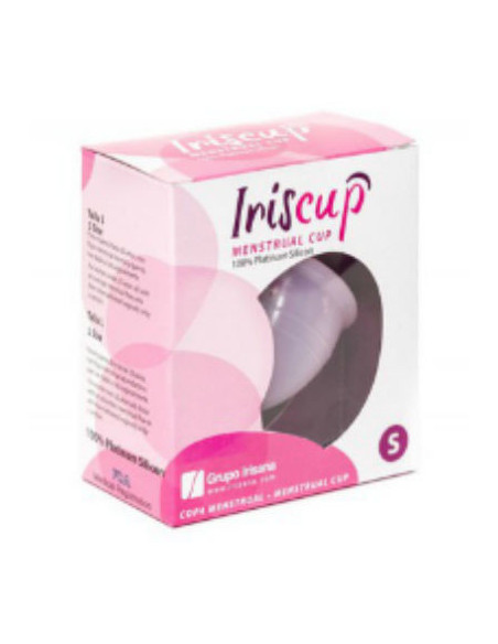 IRISCUP - SMALL PINK MONTH CUP A FREE STERILIZER BAG
