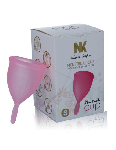 NINA KIKÍ - MENSTRUAL CUP PINK - SIZE S