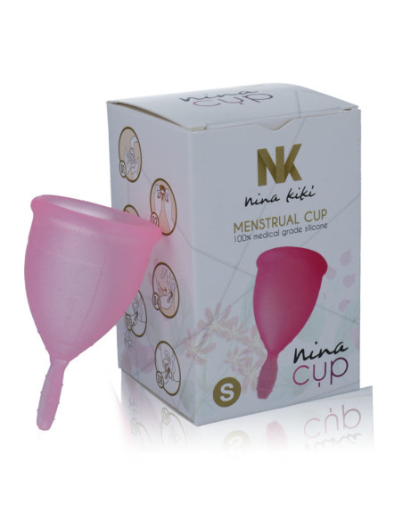 NINA KIKÍ - MENSTRUAL CUP PINK - SIZE S