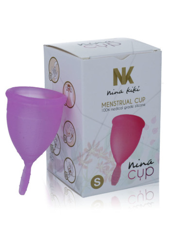 NINA KIKÍ - MENSTRUACINĖ TAURELĖ VIOLETINĖ - S DYDIS