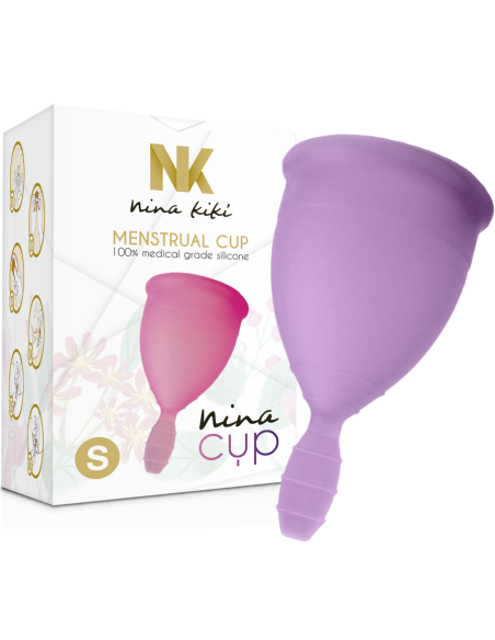 NINA KIKÍ - MENSTRUACINĖ TAURELĖ VIOLETINĖ - S DYDIS