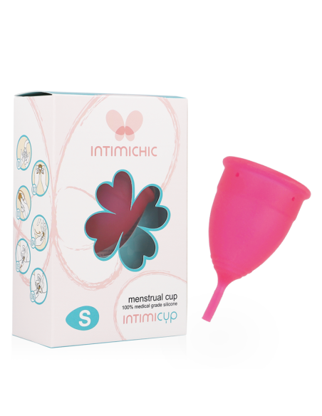 INTIMICHIC - MENSTRUAL CUP MEDICAL GRADE SILICONE - SIZE S