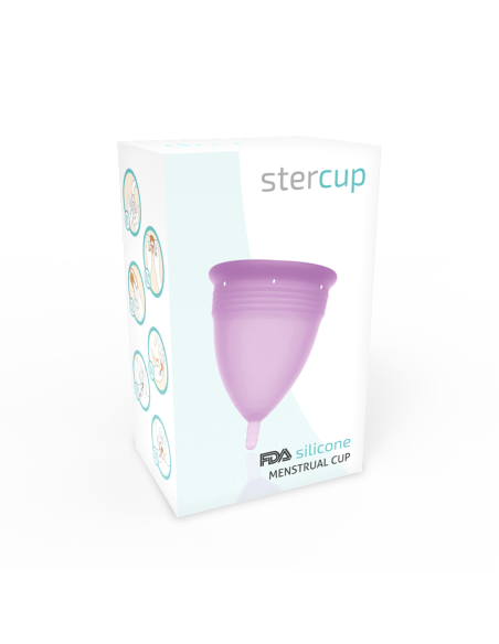 STERCUP - FDA SILICONE MENSTRUAL CUP VIOLET - SIZE L