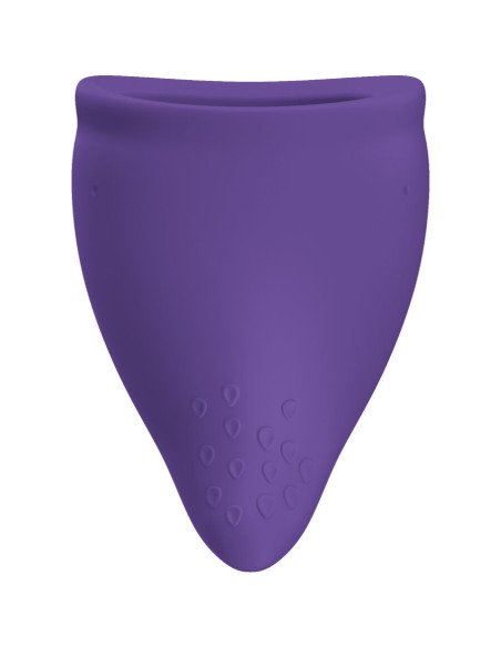 FUN FACTORY - FUN MENSTRUAL CUP DYDIS A JUODOSIOS SERBENTĖS