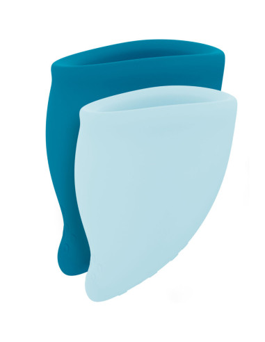 FUN FACTORY - FUN MENSTRUAL CUP KIT TURQUOISE