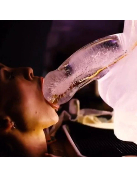 PLAY WIV ME - HUGE PENIS ICE LUGE MOLD