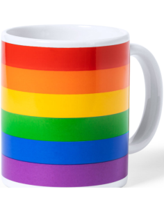 PRIDE - LGBT FLAG CUP IN INDIVIDUAL BOX KRAFT -en-pt-en-fr-it-