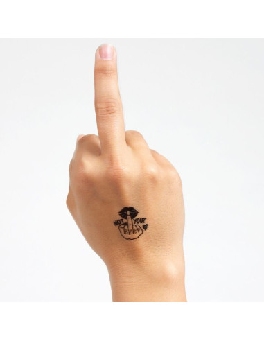 SLAPTAS ŽAIDIMAS - 10 AŠTRIOS KOLEKCIJOS LAIKINŲ TATUIRUOTIŲ RINKINYS