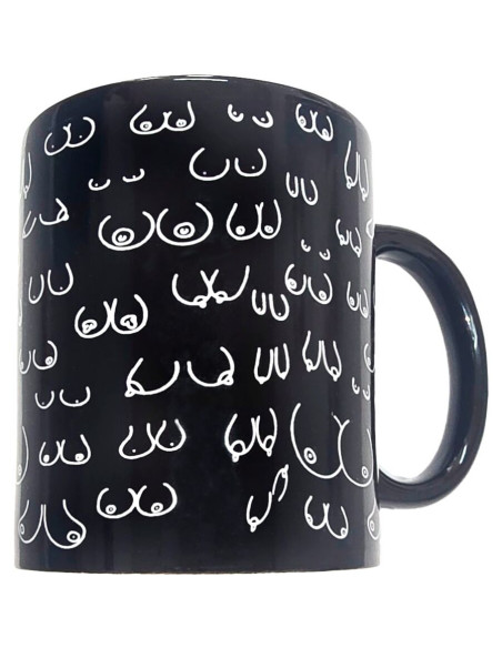 DIABLO PICANTE - BOOBS MUG BLACK 370 ML