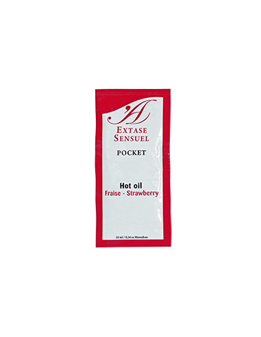 EXTASE SENSUAL - STRAWBERRY STIMULATING OIL 10 ML