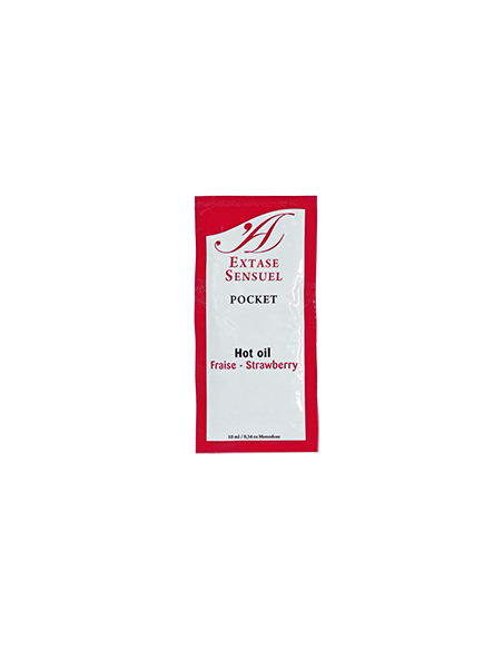 EXTASE SENSUAL - STRAWBERRY STIMULATING OIL 10 ML