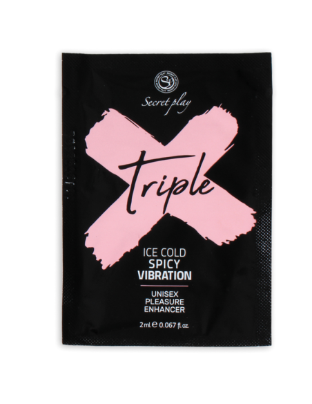 SECRETPLAY - SINGLE DOSE TRIPLE X PLEASURE INTENSIFIER