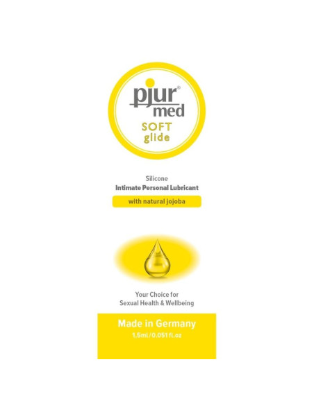 PJUR - MED SOFT GLIDE silikoninis lubrikantas 1,5 ml