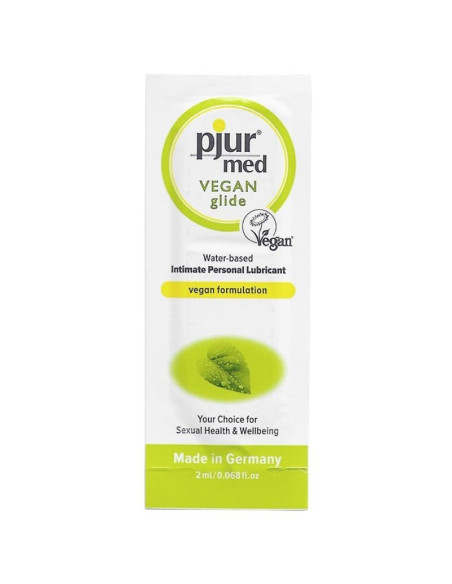 PJUR - MED VEGAN GLIDE WATER BASED LUBRICANT 2 ML