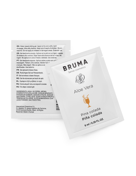 BRUMA - ALOE VERA SLIDING GEL PINA COLADA FLAVOR 6 ML