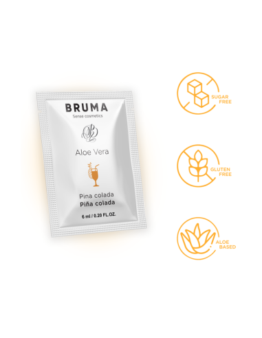 BRUMA - ALOE VERA SLIDING GEL PINA COLADA FLAVOR 6 ML