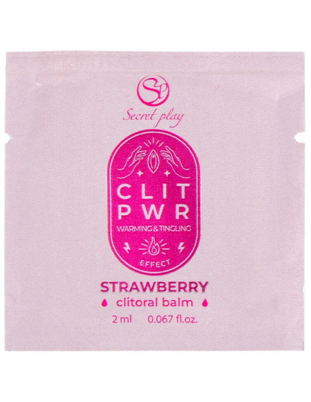 SECRETPLAY - VIENKARTINĖ BRAŠKIŲ SKONIO LUBRIKANTO DOZĖ 2 ML