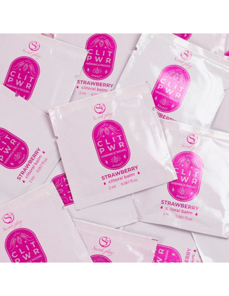 SECRETPLAY - SINGLE DOSE STRAWBERRY LUBRICANT 2 ML