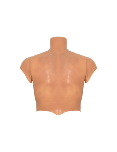 HIDDEN DESIRE - ALTER EGO SILICONE MALE TORSO SHIRT WITH ABS FLESH