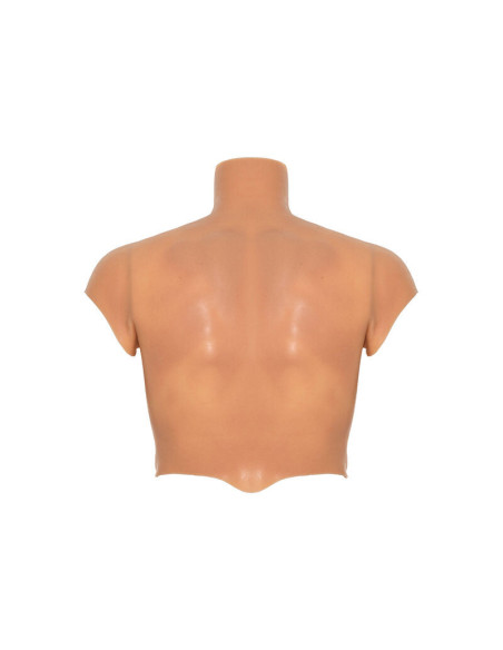 HIDDEN DESIRE - ALTER EGO SILICONE MALE TORSO SHIRT WITH ABS FLESH