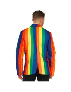 LEG AVENUE - BLAZER TIE RAINBOW S 2