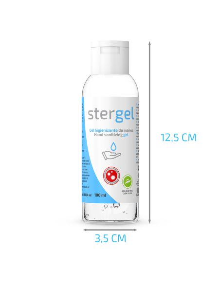 STERGEL - hidroalkoholinis rankų dezinfekavimo gelis su alaviju, 100 ml