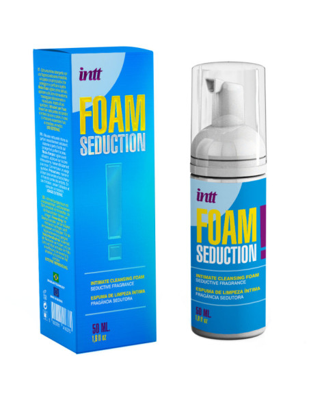 INTT RELEASES - FOAM SEDUCTION VALOMOSIOS PUTOS INTYMIAI HIGIĖNIJAI 50 ML