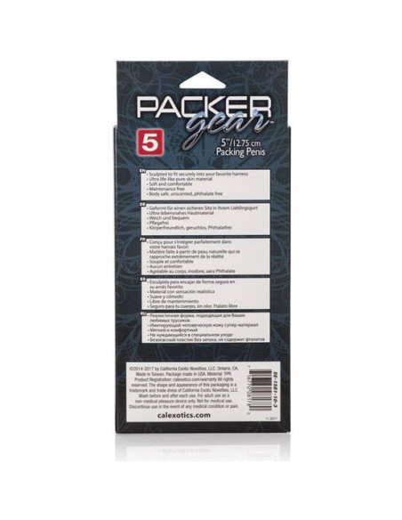 CALEXOTICS - PACKING PENIS BROWN 14.5 CM