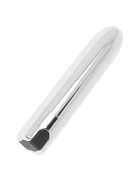 OHMAMA - SILVER VIBRATING BULLET 9.5 CM