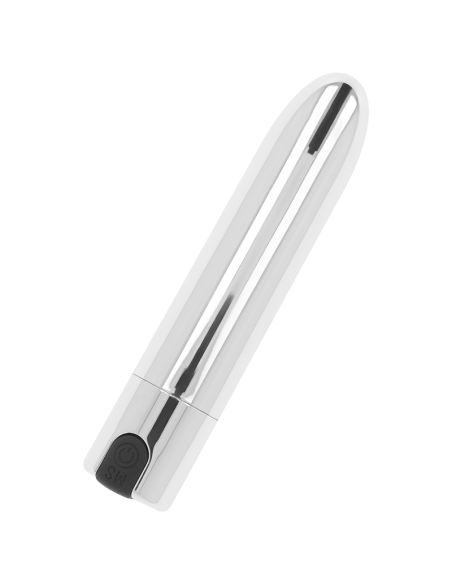 OHMAMA - SILVER VIBRATING BULLET 9.5 CM