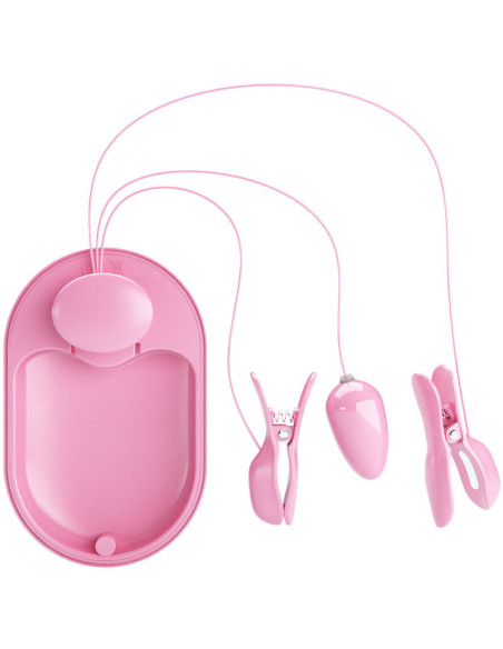 PRETTY LOVE - SURPRISE BOX PINK ELECTRO STIMULATION TWEEZERS