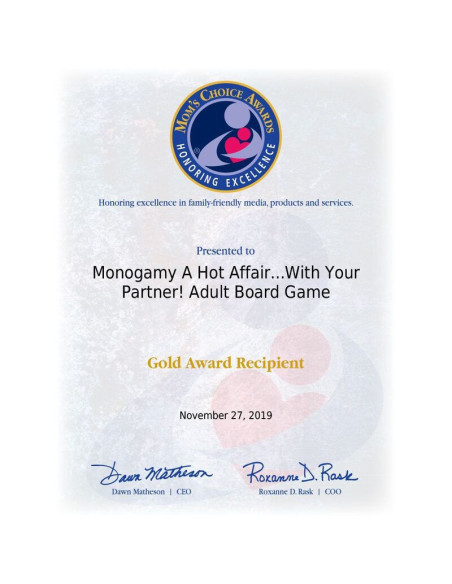 MONOGAMY - HIGH ER TICAL CONTENT COUPLES GAME