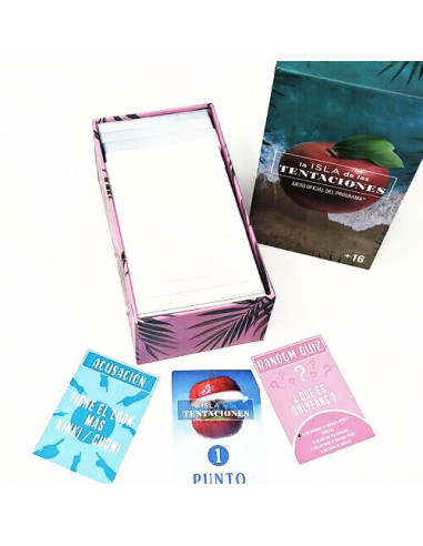 LA ISLA DE LAS TENTACIONES - OFFICIAL CARD GAME - ES