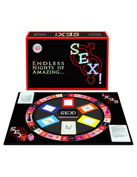KHEPER GAMES - SEX BOARD GAME. ES-EN