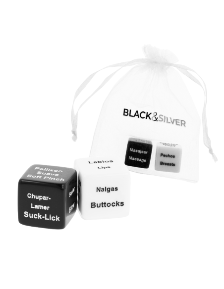 BLACKandSILVER - DICE FOR COUPLES ES-EN
