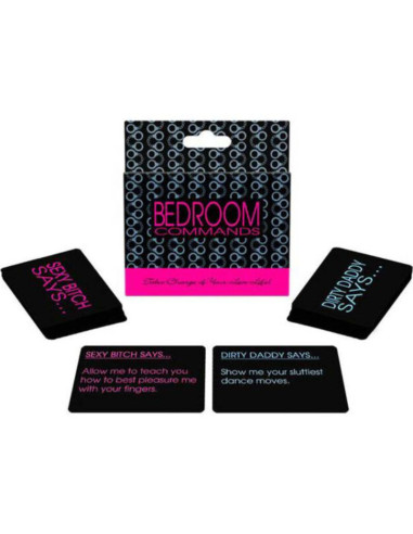 KHEPER GAMES - BEDROOM COMMANDS CARD GAME -EN